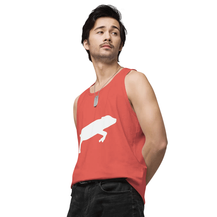 Leaping Pig LIGHT (Cotton Heritage Men's Premium Tank Top) product image (1)