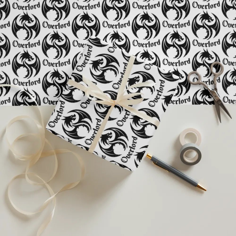 Overlord Wrapping Paper (Black) product image (12)