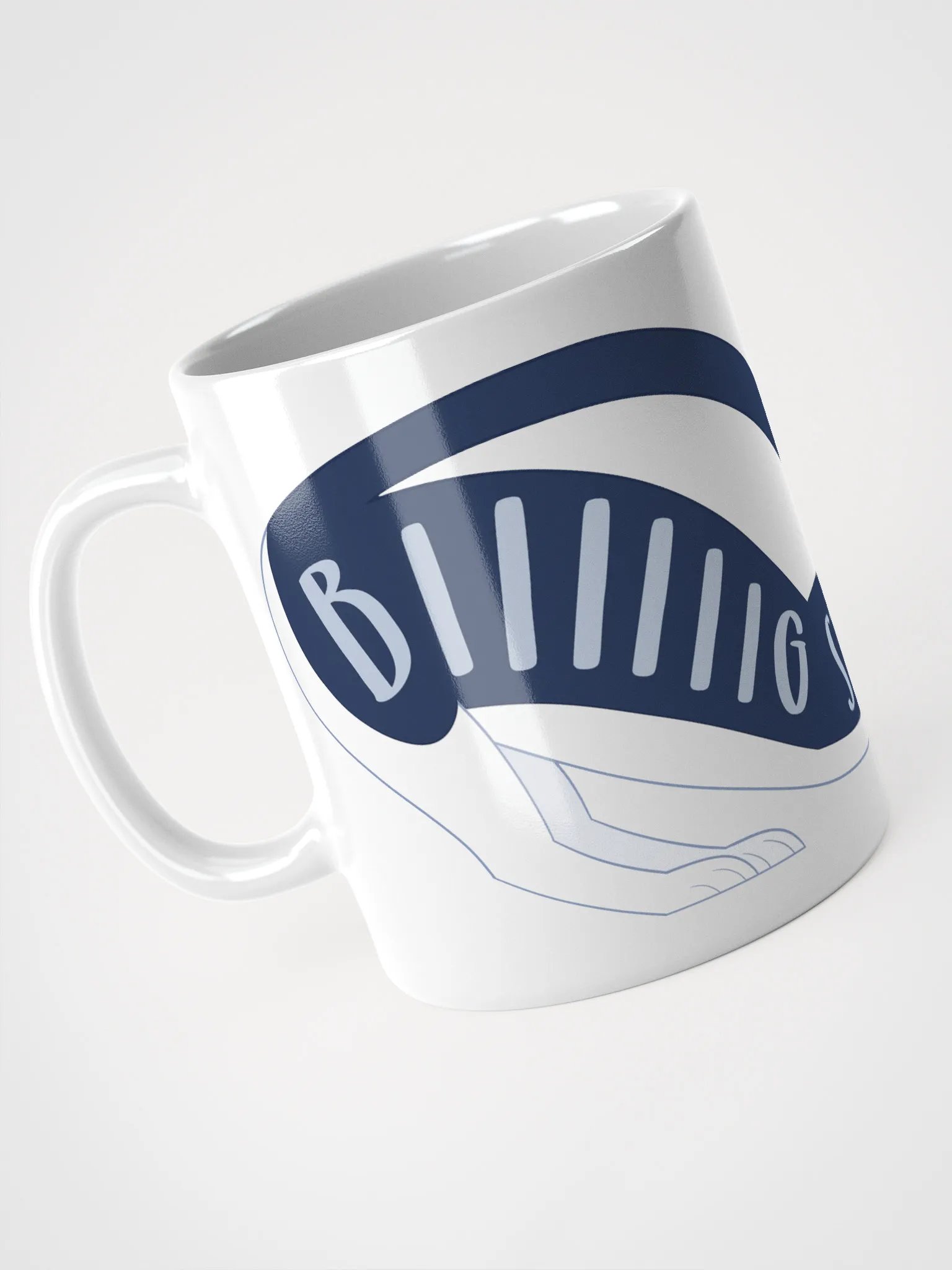 Biiiiiig Stretch Mishka Mug White Glossy product image (3)