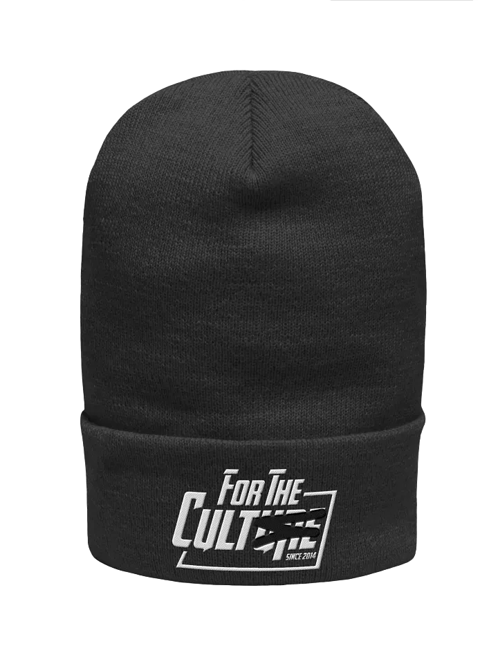 For the Culture White Beanie product image (1)