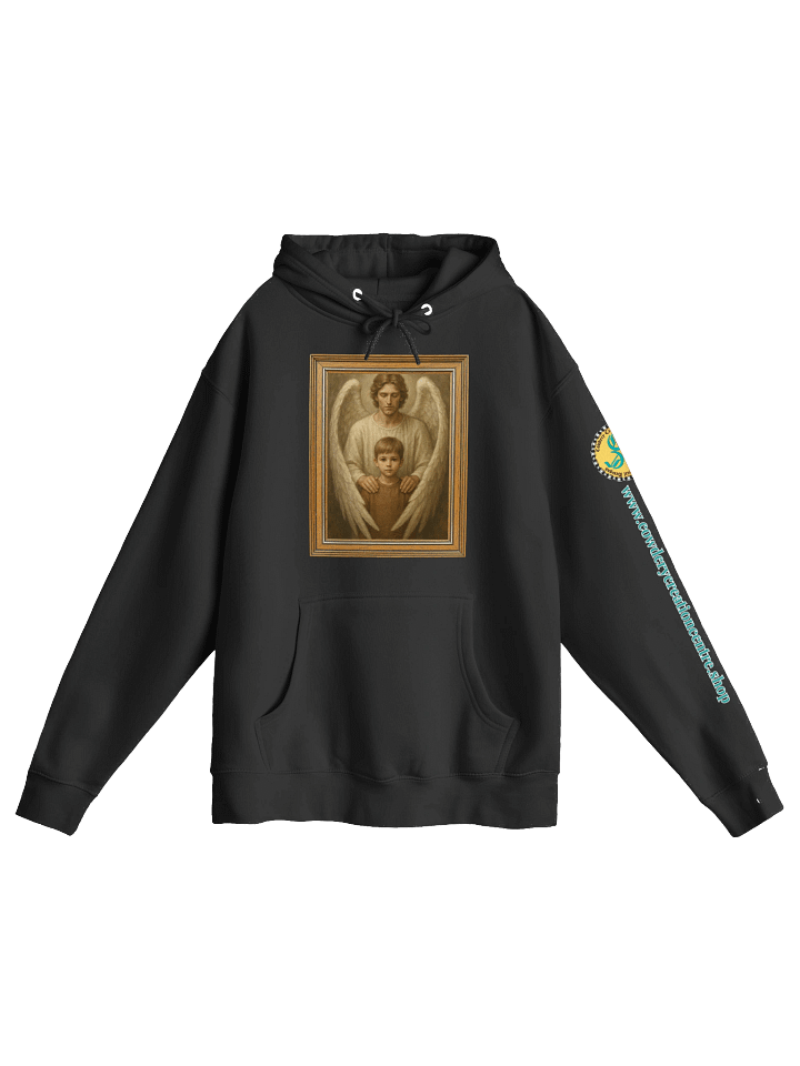 Angels Watch Over Them (Male) Lane Seven Premium Pullover Hoodie product image (1)