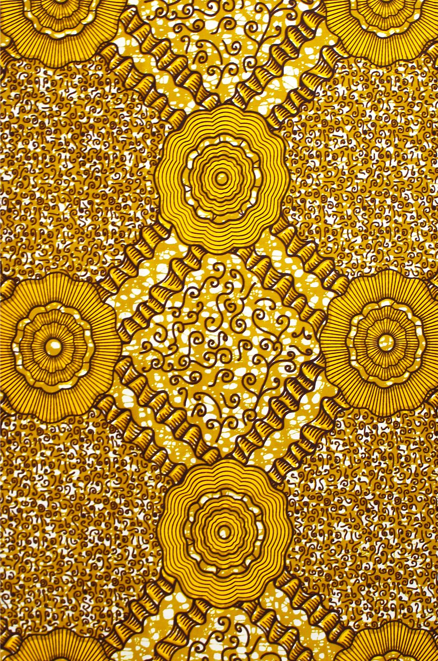 Tessuto Wax Print - Design Mandala - cod.574/B product image (1)
