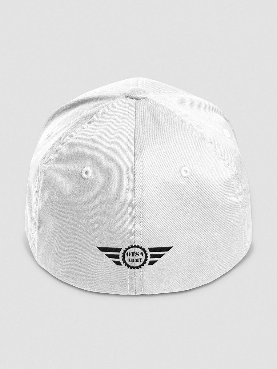 White FlexFit OTSA Logo Hat product image (3)