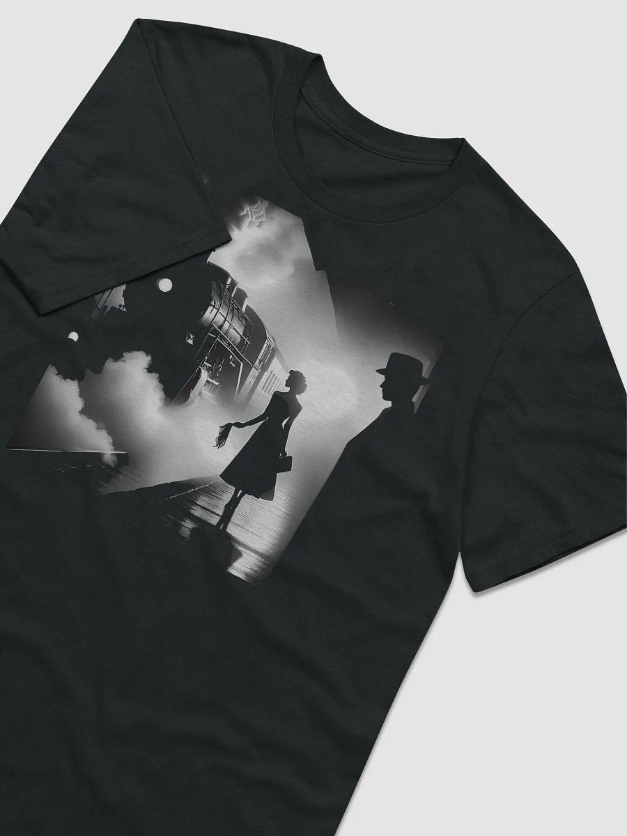 Noir Farewell at the Steam Train (Front Print Womens Tee) product image (3)