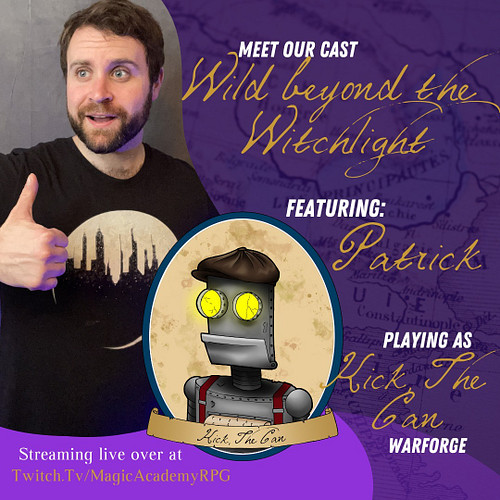 In our Wild Beyond the Witchlight campaign we have Patrick (@daddyren66) playing as the Warforge, Kick The Can✨️⁠
⁠
You can w...