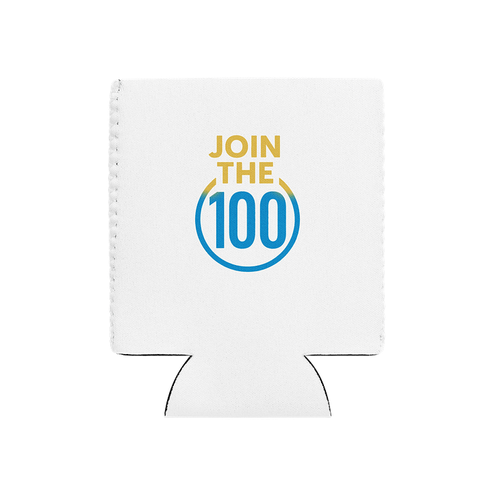 Join The 100 Can Koozie product image (1)