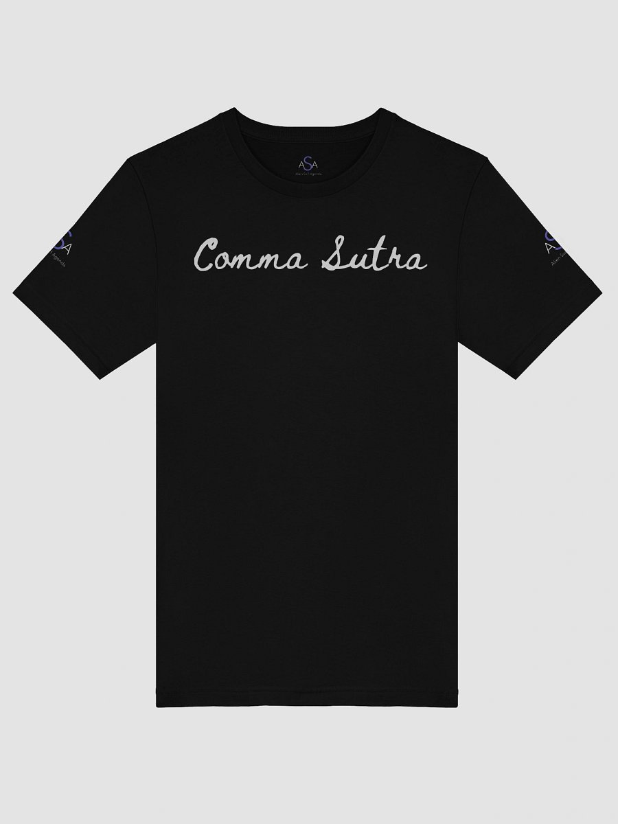 Comma Sutra (Black/Ladies) Tee product image (19)