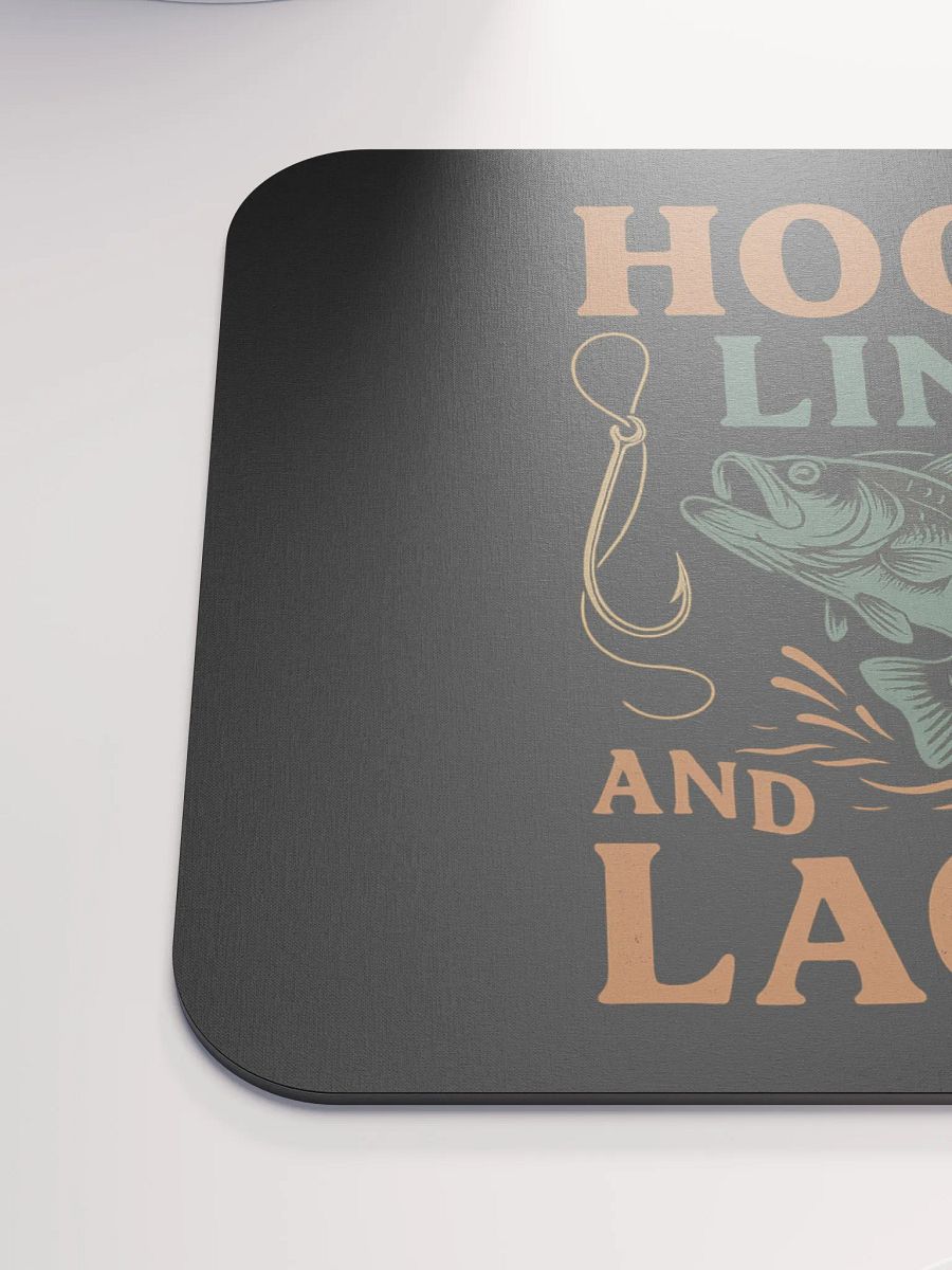 Fishing Mouse Pad – Hook, Line, & Lager Graphic product image (6)