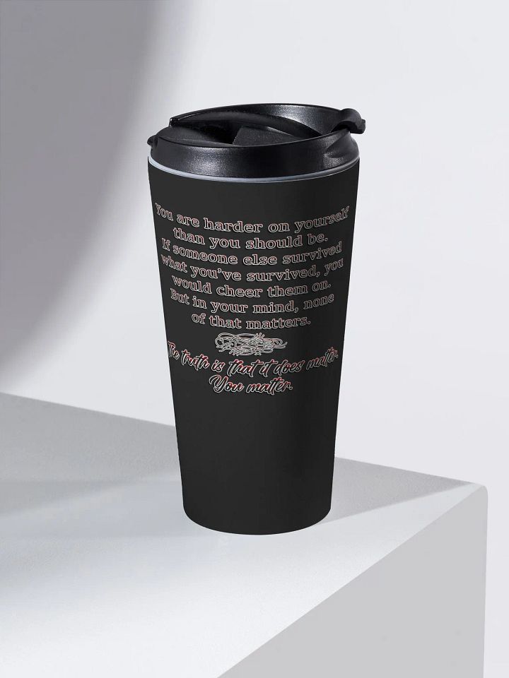 Positivity - Harder Travel Mug product image (2)