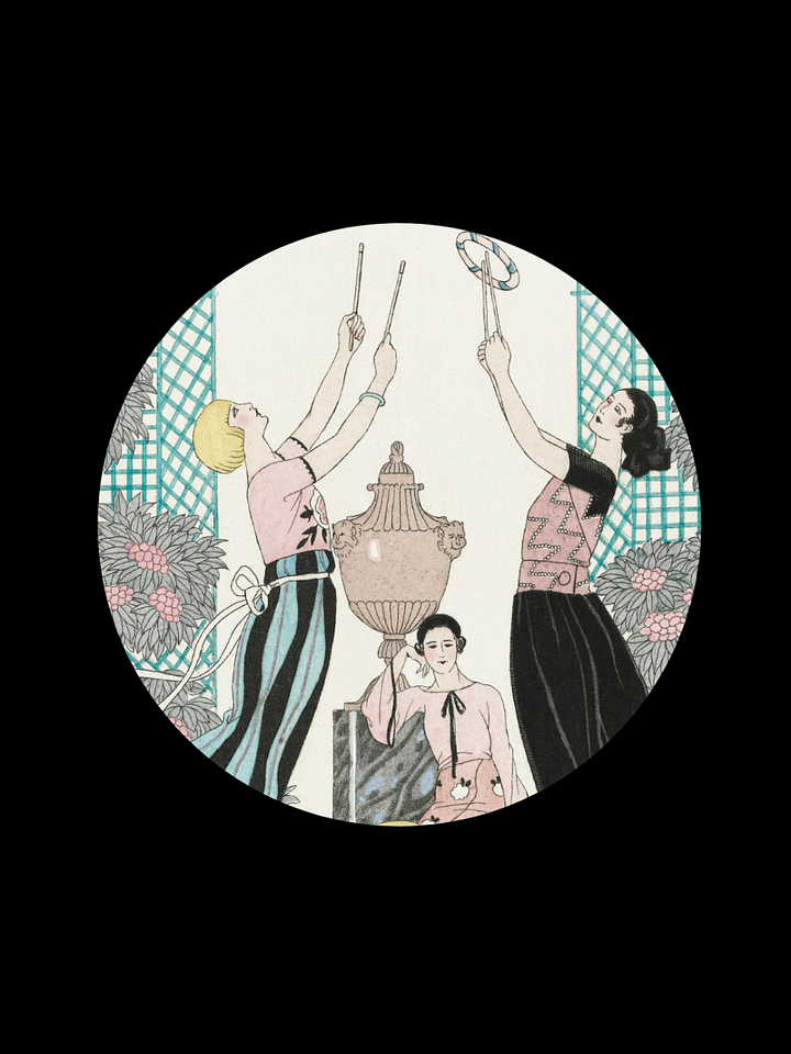 Le Jeu des Graces. Hardcover JournalBook® product image (1)