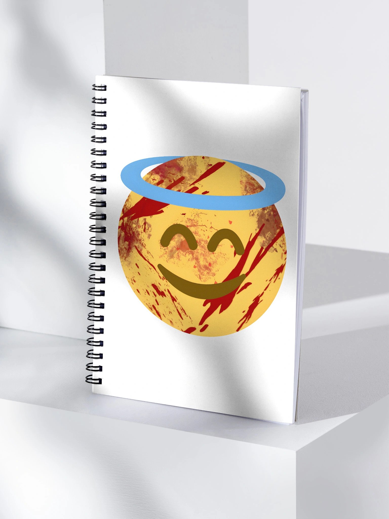 "Bloody Angel" Spiral Bound Notebook product image (4)