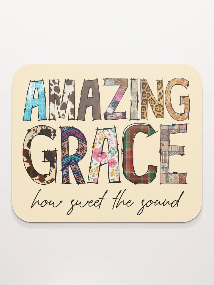 Amazing Grace Mouse Pad product image (2)