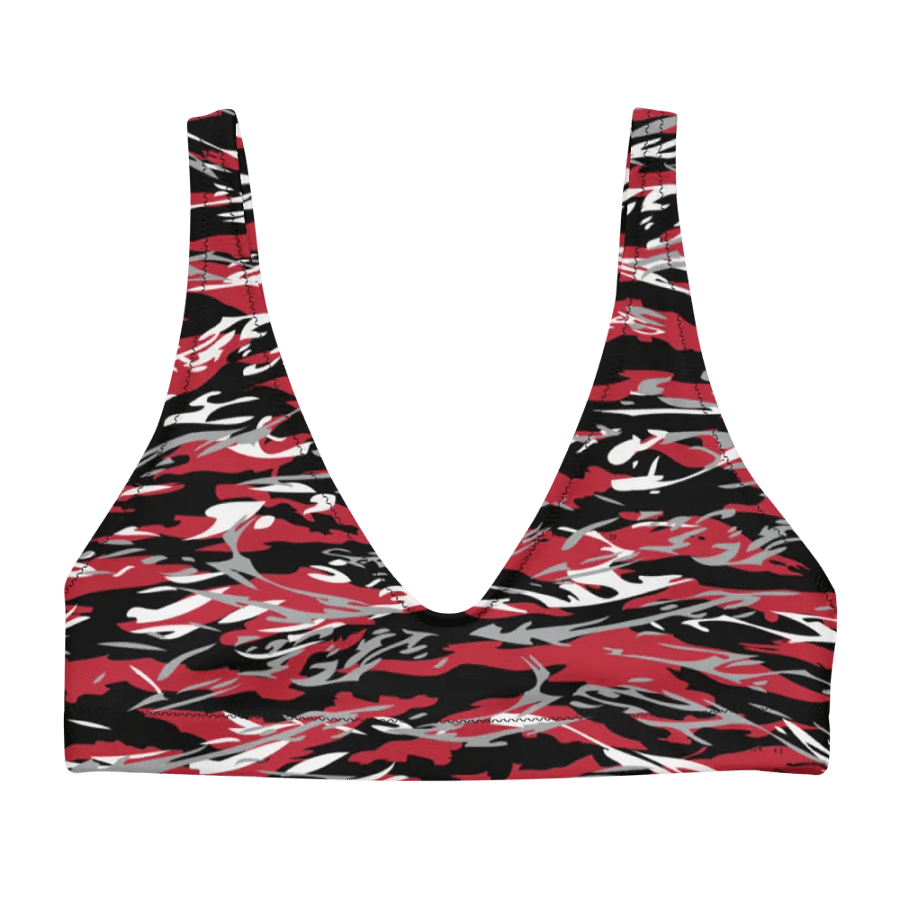 Blood Camo Padded Bikini Top product image (3)