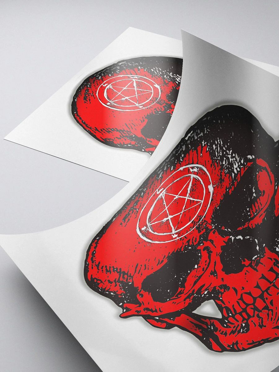 Darhk Skull Sticker (Just Skull) product image (4)