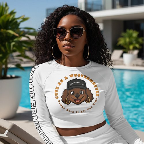 “Cute As A WooferMutter” Long Sleeve White Crop Top

Built for game day to pool day—eco-friendly, comfy, and stays put with a...