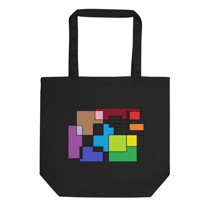 Abstract Clock Tote Bag product image (1)