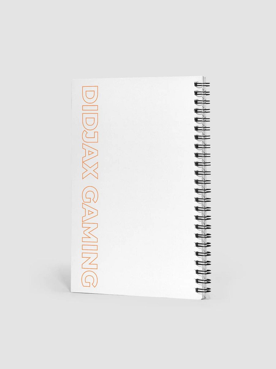 Didjax Gaming Spiral Notebook product image (2)