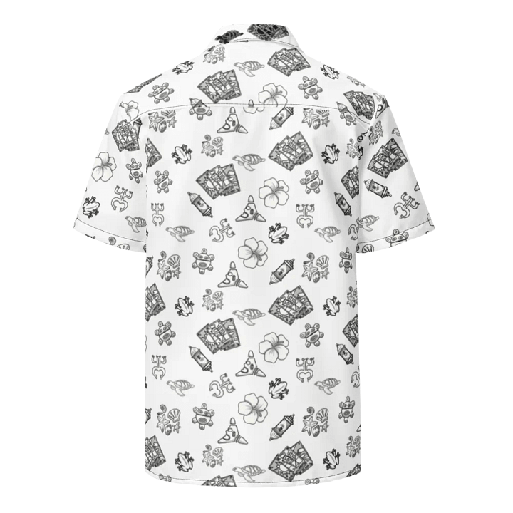 Boricua Vibes Puerto Rican Tattoo-Inspired Hawaiian Shirt product image (2)