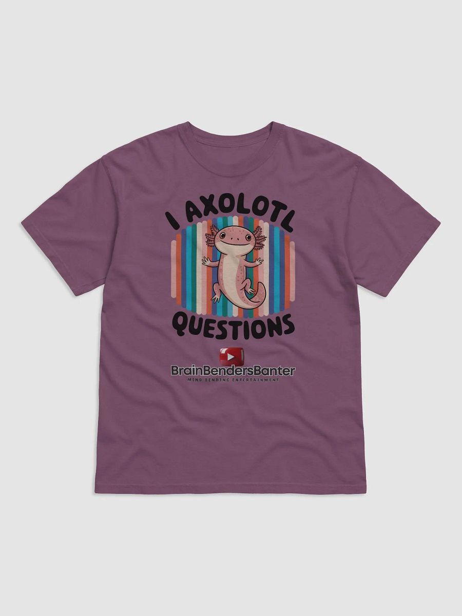 Axolotl Brain Teaser T-Shirt product image (1)