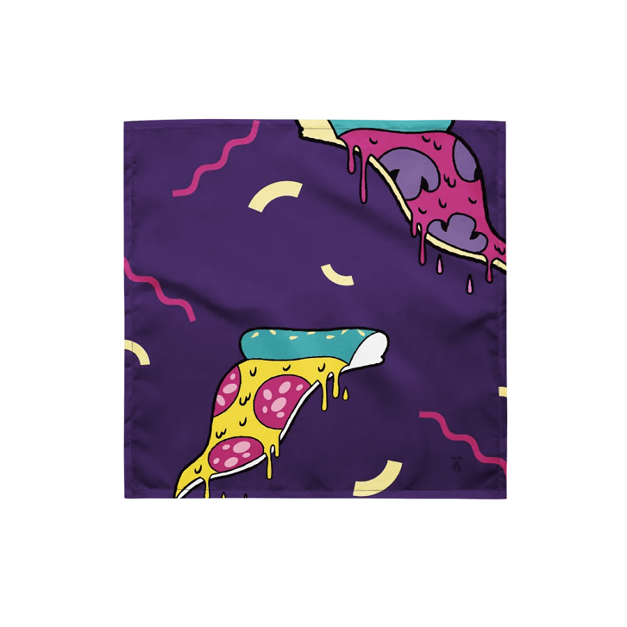 Cheesy Delight All-Over Bandana product image (1)