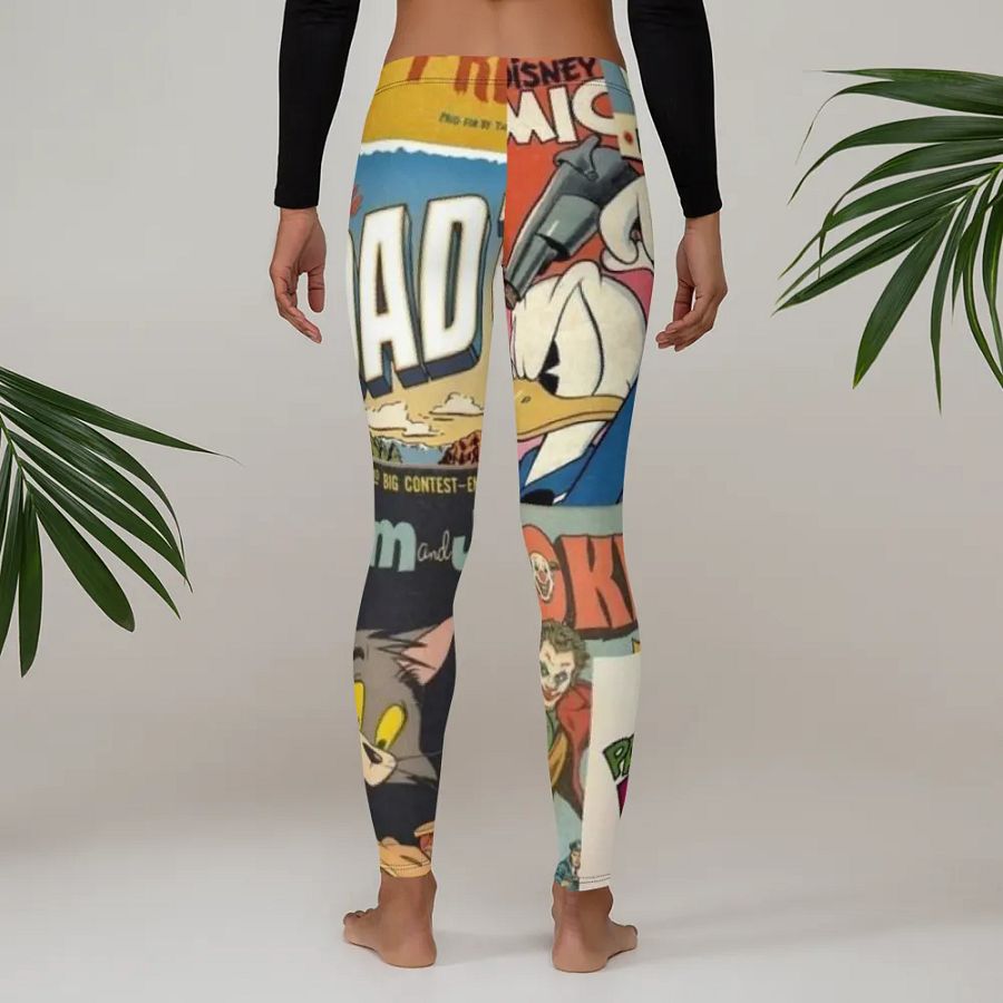 Leggings – Fun Cartoon Print for Playful & Stylish Comfort product image (4)