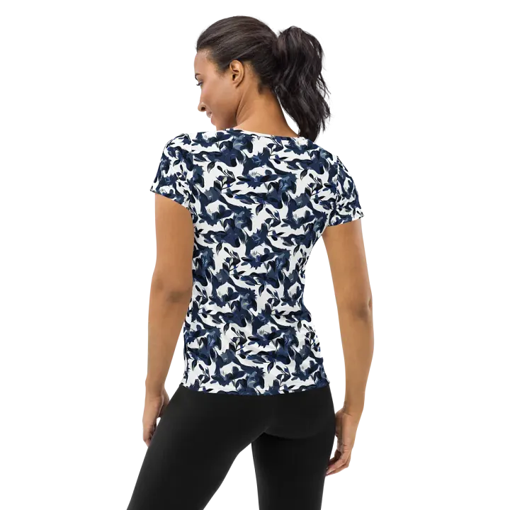 Wild Waves | Women's Athletic T-Shirt product image (2)