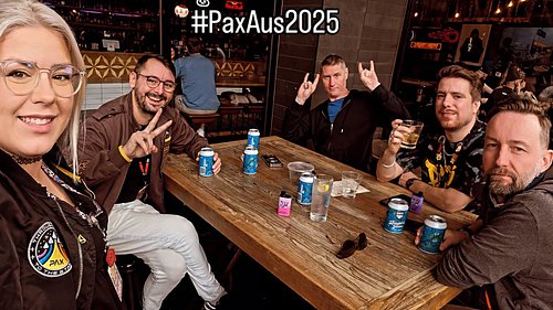 #PAXAUS2025 kick off started yesterday even though the event starts today. 
#PAXFamily #elwoodbrewingco #businessplan #paxaus...