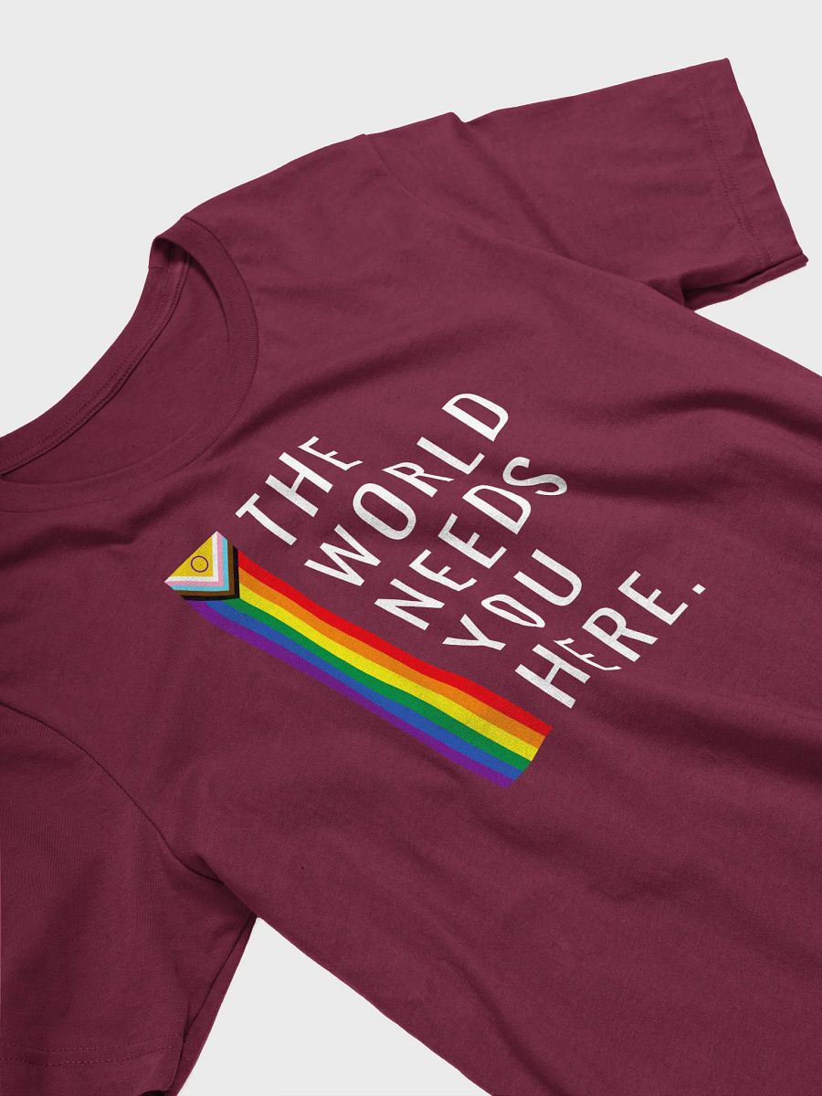LGBTQIA The World Needs You Here Shirt product image (23)
