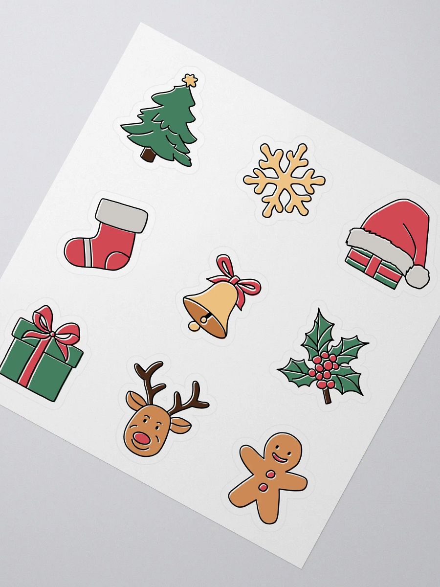 Cute Christmas Stickers for Cards – Festive Xmas Stickers for Holiday Projects, Scrapbooking & Gifts product image (3)
