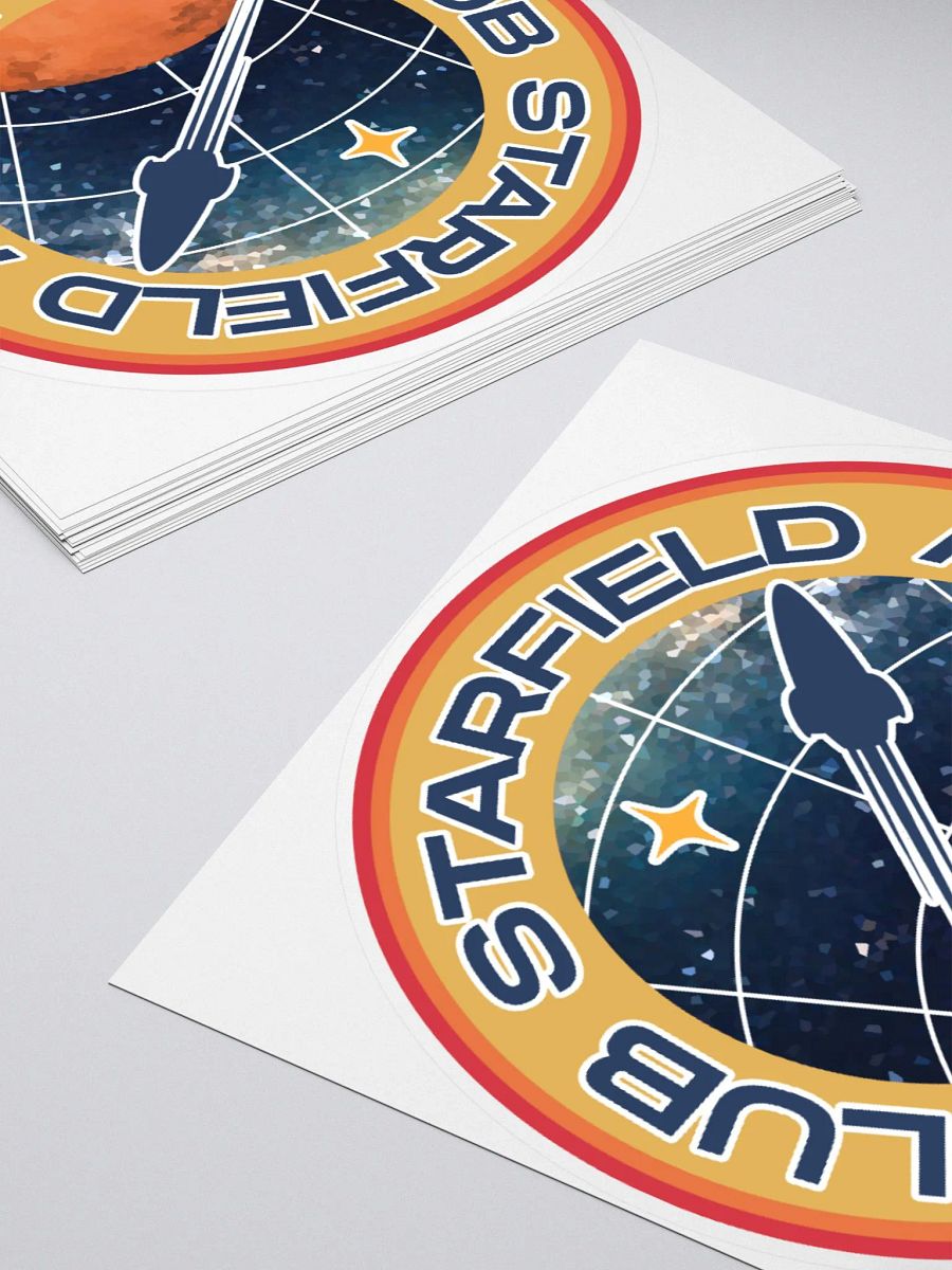 Starfield Adventure Club Kiss Cut Sticker product image (4)