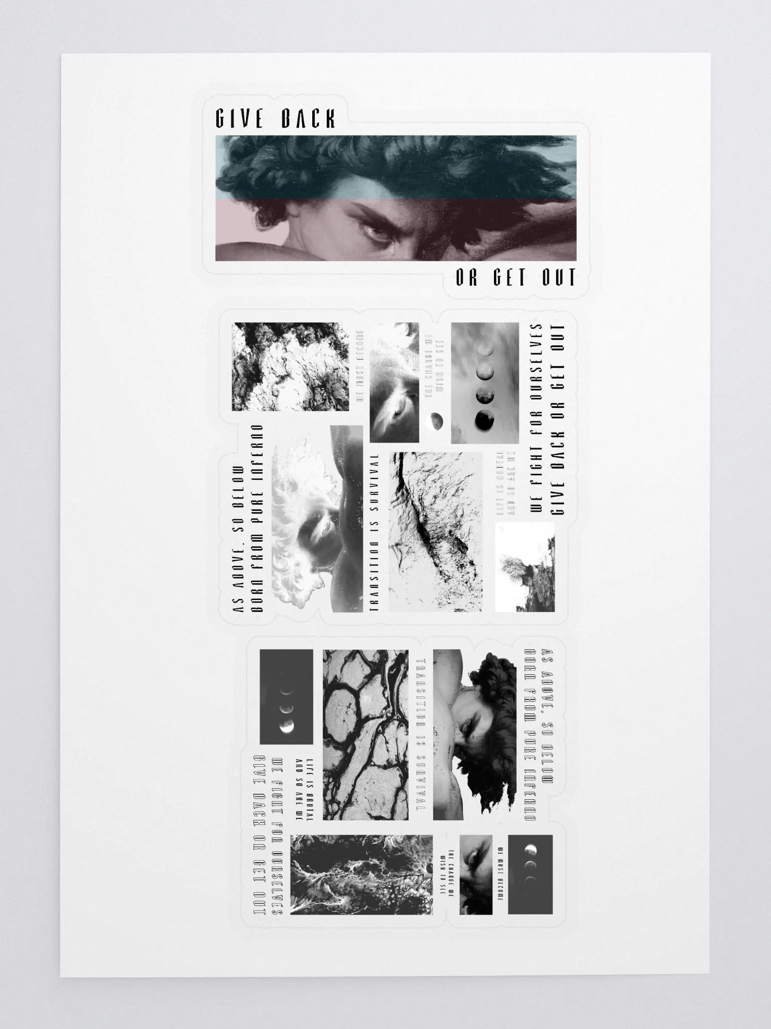 Inferno sticker sheet 2 product image (3)