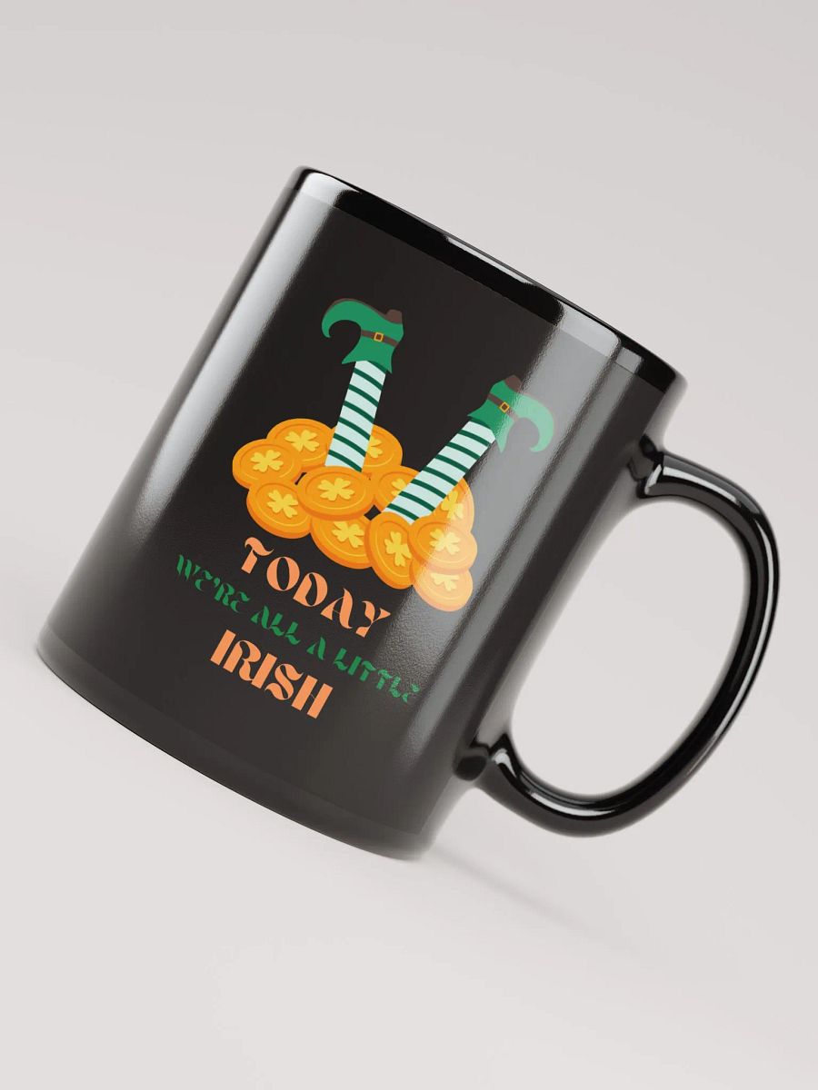Whimsical St Patricks Day Gold Coin Mug product image (7)
