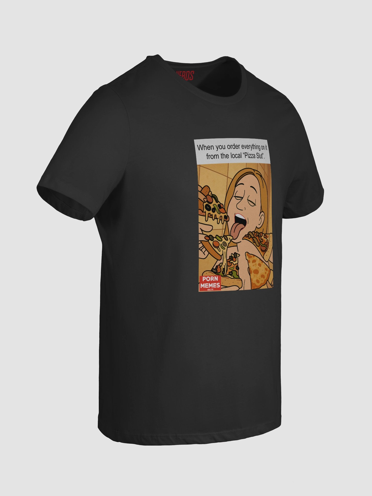 Pizza Porn Meme Tee (black) product image (4)