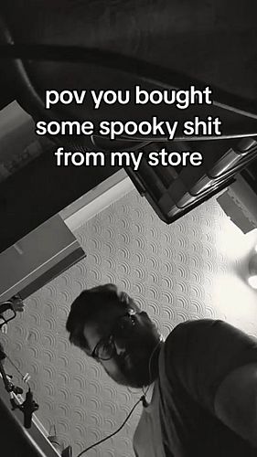 pov you bought spooky shit from my store 👍
#mcmlondon #smallbusinessuk #memes #deathsdesignco  #spooky