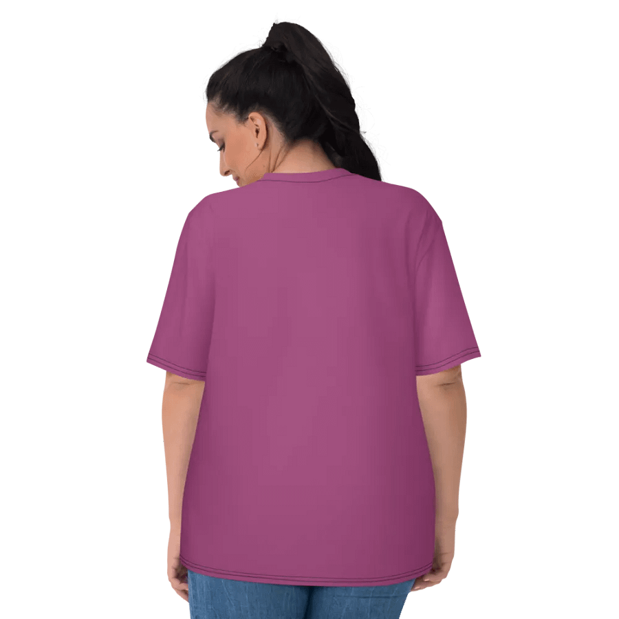 Plain Plum Purple True Summer Women's Crewneck Polyester Heavyweight Premium T-Shirt by Treasure Pie product image (7)