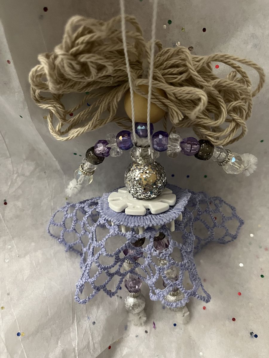 Lavender n Lace Doll/Ornament product image (4)