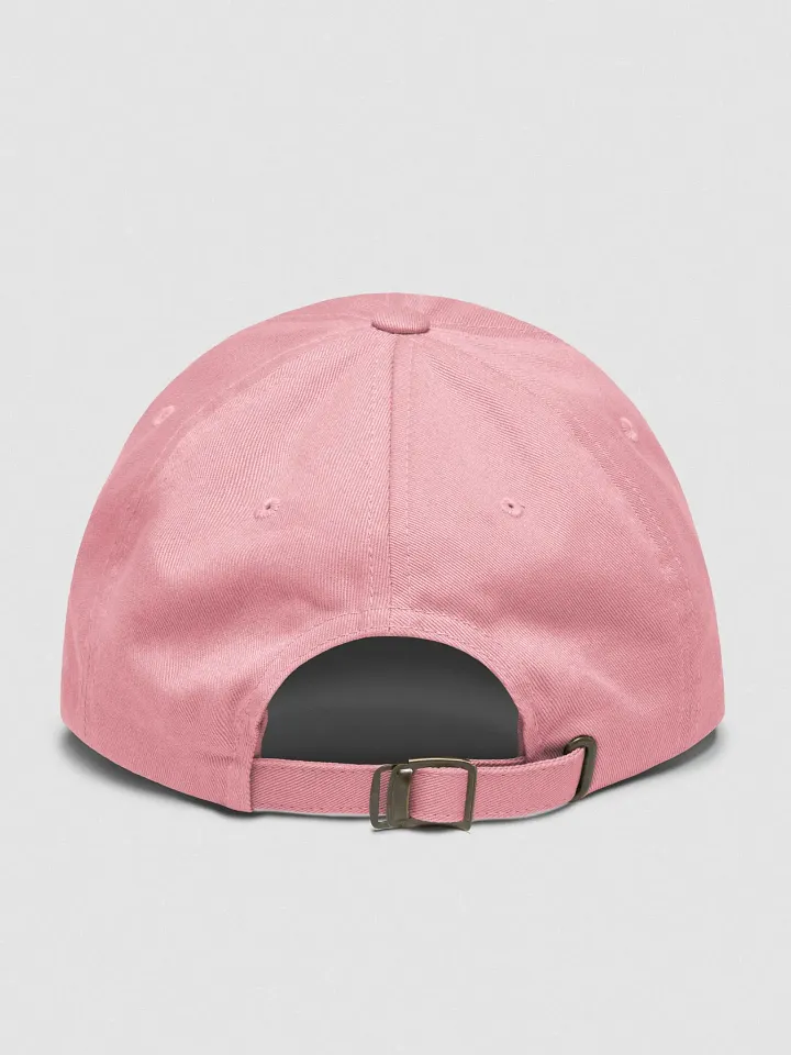 EXCLAIMING MENTALLY (sm. design, pink thread) classic dad hat product image (50)