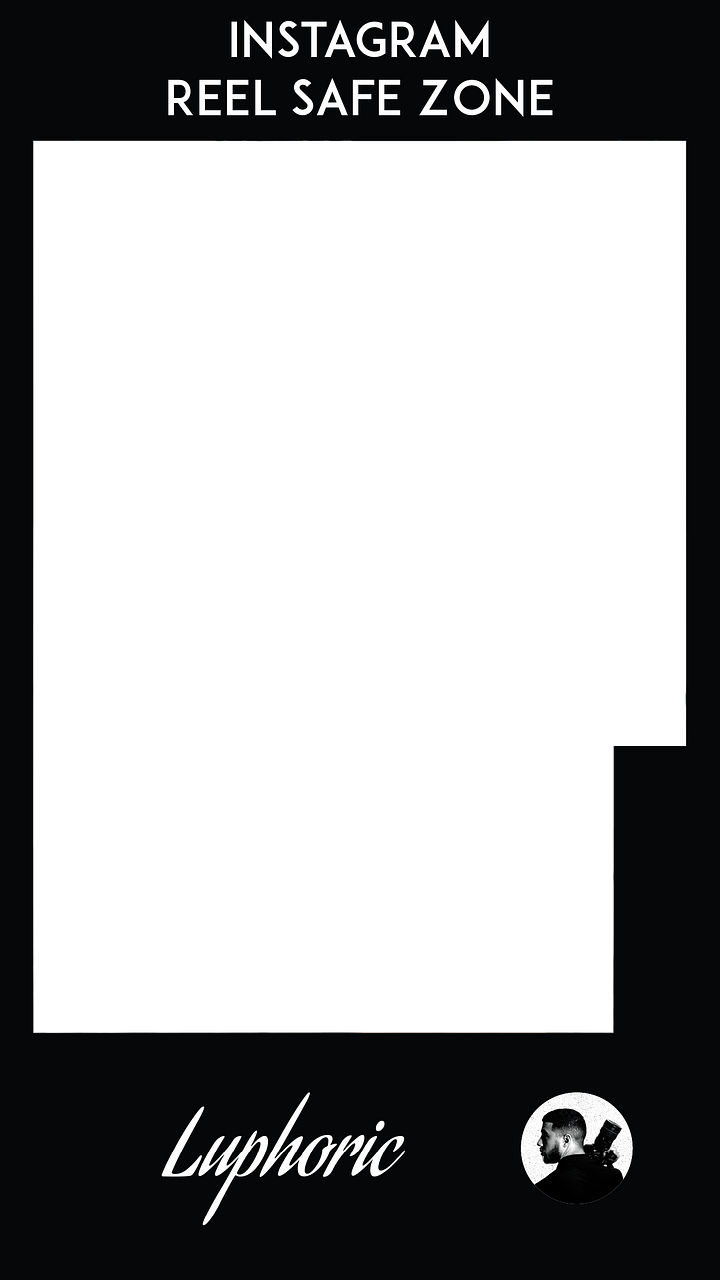 IG Reel Safe Zone Template product image (2)