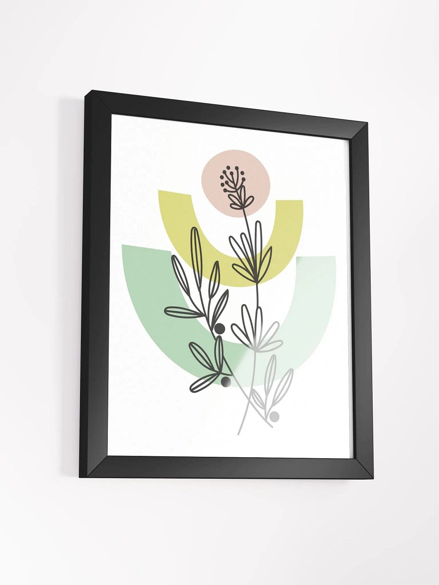 Vibrant Ayous Wood Framed Matte Poster product image (52)