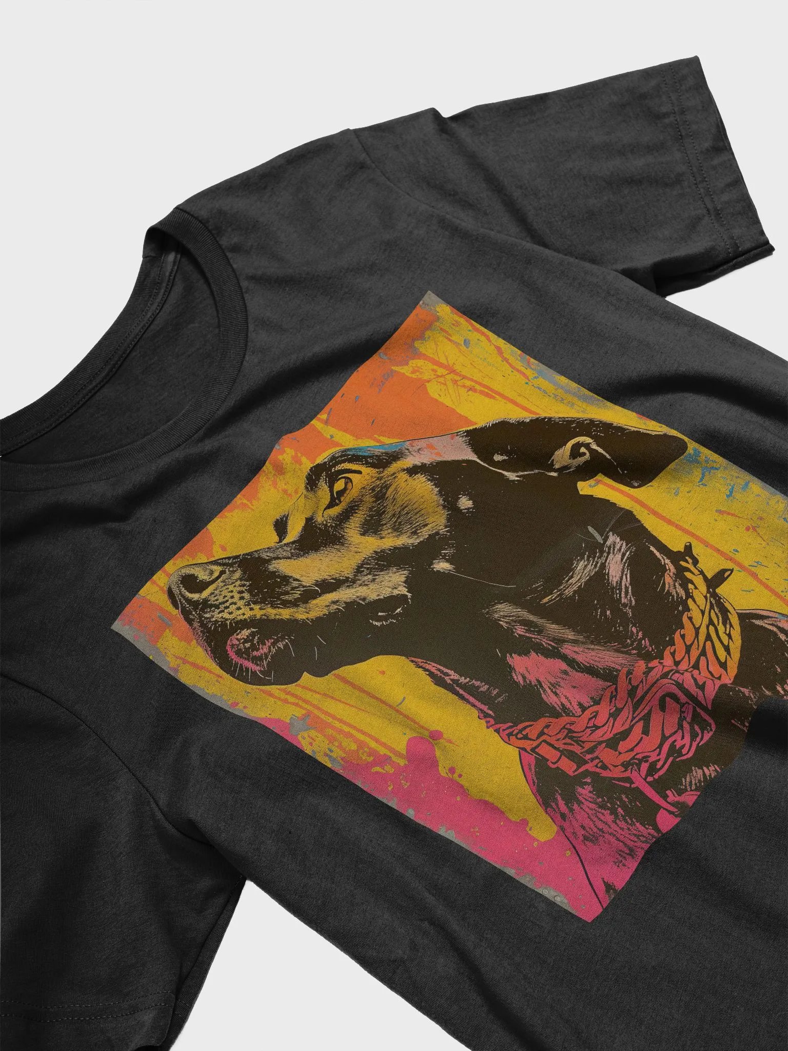 Black Labrador Dark Color Regular T-shirt product image (4)