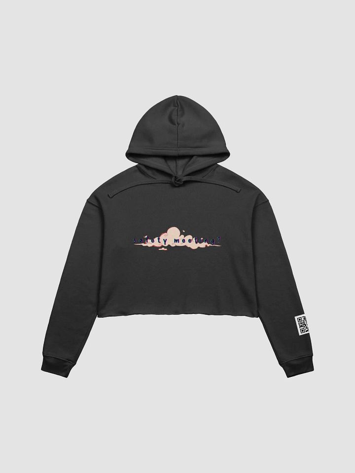 safety meeting 2 crop top hoodie product image (4)