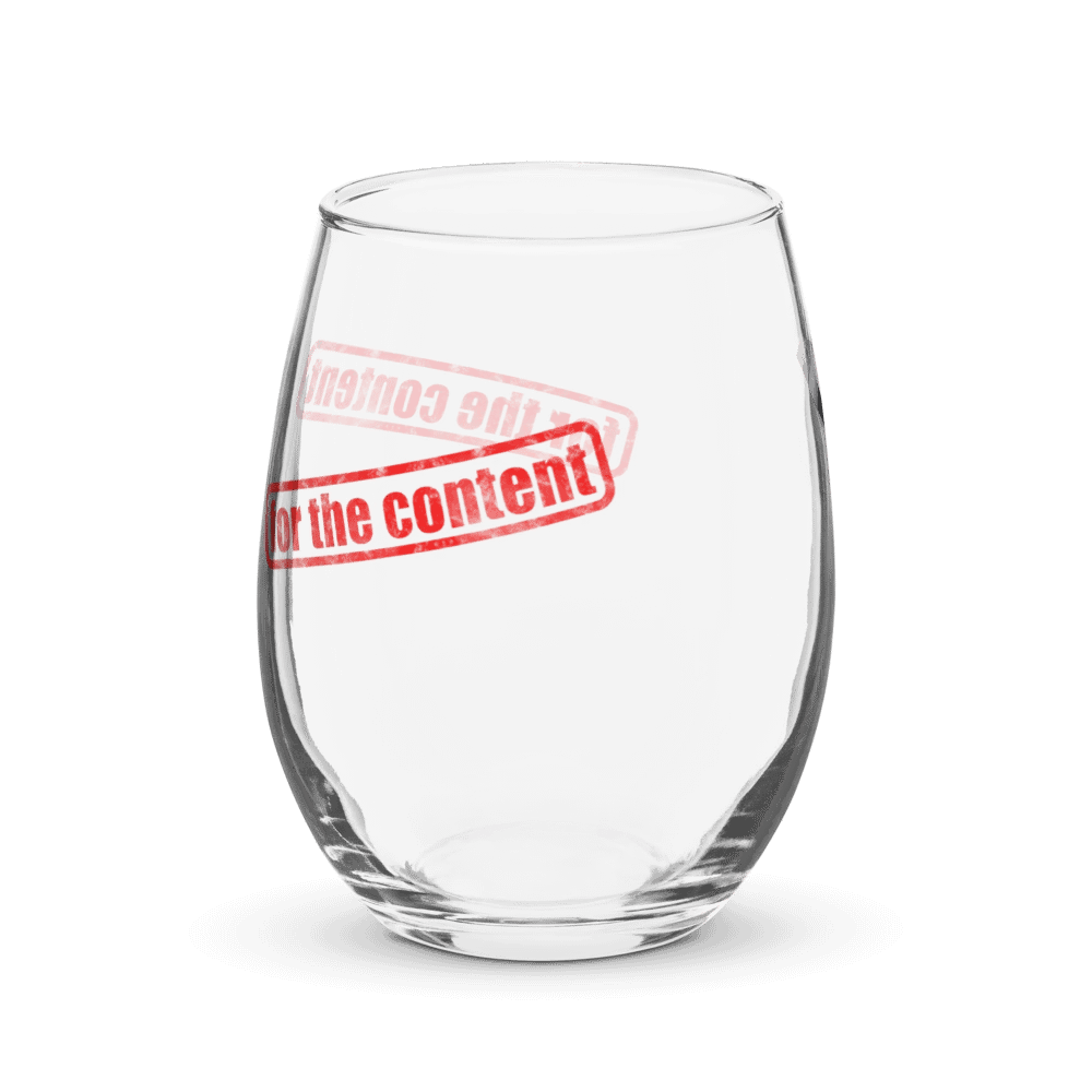 Stemless Wine Glass product image (4)