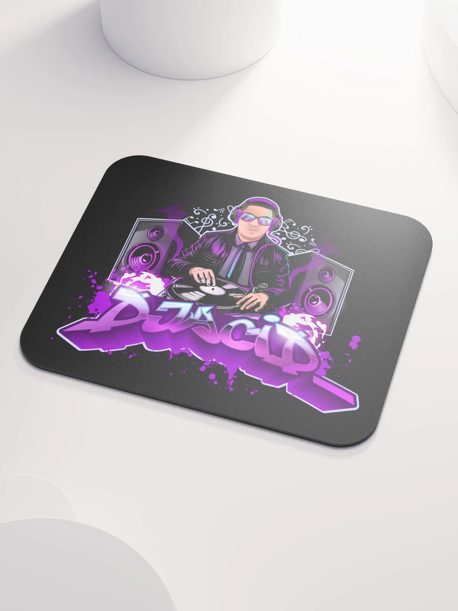 mouse mat with channel Logo product image (3)