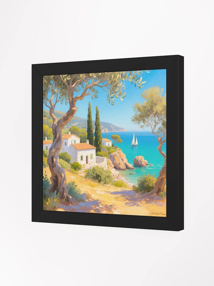 Mediterranean Serenity Framed Poster product image (2)
