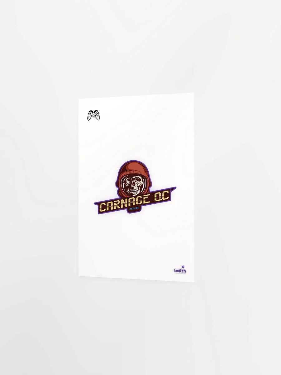 Carnage Qc Gaming Poster product image (17)