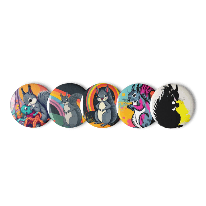 Whimsical Embrace Pin Button Set product image (1)