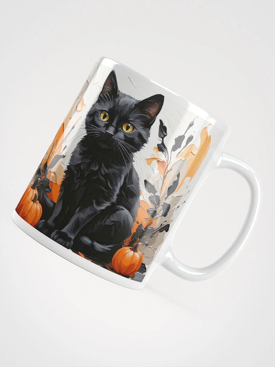 Dark Purr Black Cat Mug product image (5)