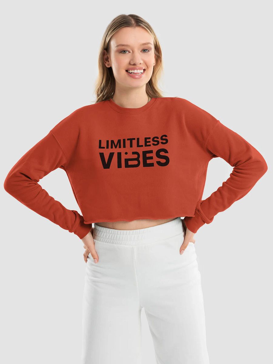 BUIII Limitless Vibes Women's Fleece Crop Sweatshirt product image (6)