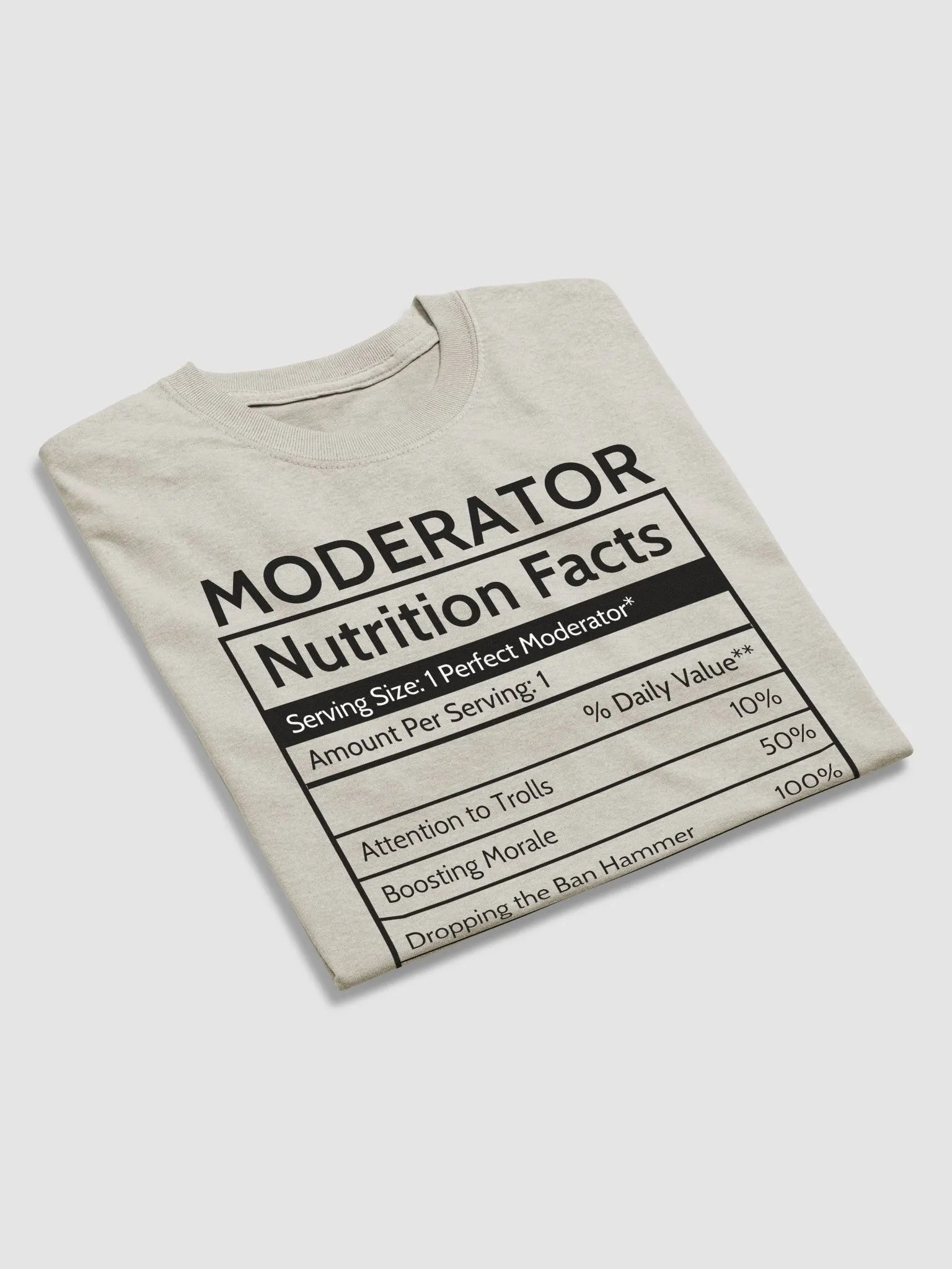 Moderator Nutrition (Black Text) product image (37)