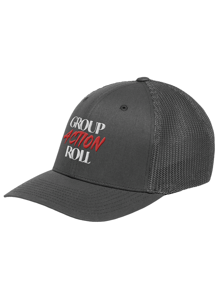 "Group Action Roll" Flexfit Trucker Hat product image (2)